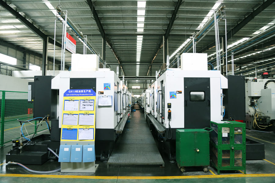 機油泵新生產(chǎn)車間