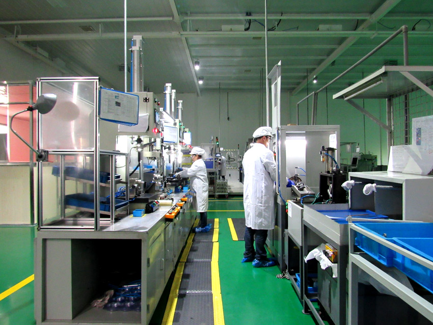 湖南機油泵生產車間展示