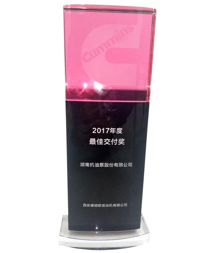 2017客戶頒發獎牌